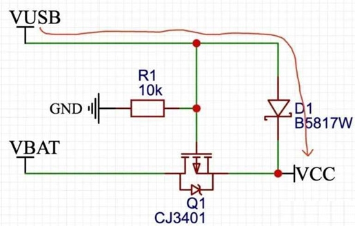 ��Ч�͹���MOS���Զ��л���·�����⣬������Я�豸��Դ����